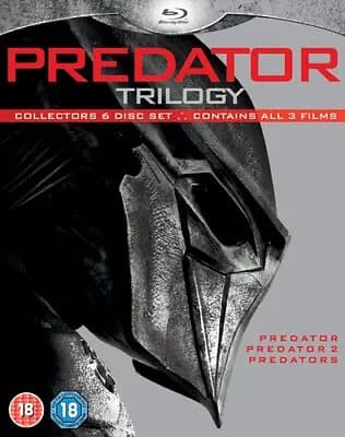 Predator Trilogy  (2010) Danny Trejo, Antal (DIR) cert 18 6 discs Blu-Ray Pre-Owned