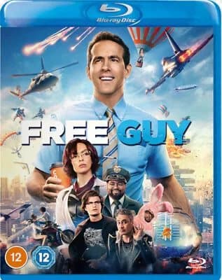 Free Guy  (2021) Ryan Reynolds, Levy (DIR) cert 12  Blu-Ray Pre-Owned