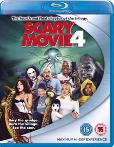Scary Movie 4  (2007) Anthony Anderson, Zucker (DIR) cert 15  Blu-Ray Pre-Owned