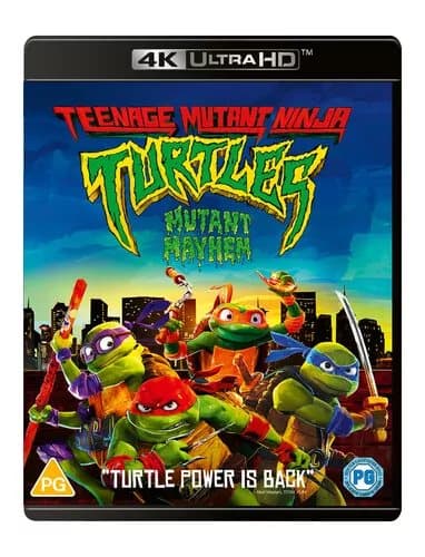 Teenage Mutant Ninja Turtles: Mutant Mayhem  (2023) Jeff Rowe cert PG Blu-Ray Pre-Owned