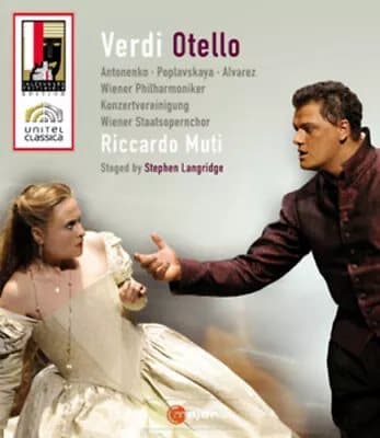 Otello: Salzburg Festival (Muti)  (2010) Stephen Langridge cert E Blu-Ray Pre-Owned
