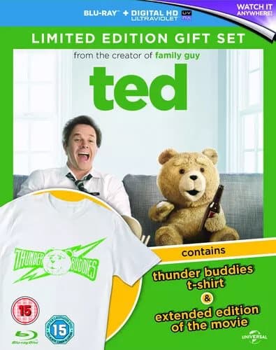 Ted  (2015) Mila Kunis, MacFarlane (DIR) cert 15  Blu-Ray Pre-Owned