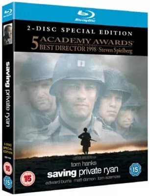 Saving Private Ryan  (2010) Tom Hanks, Spielberg (DIR) cert 15 Blu-Ray Pre-Owned