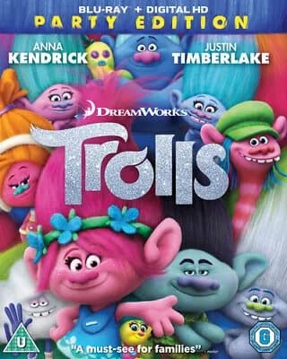 Trolls  (2017) Mike Mitchell, Dohrn (DIR) cert U  Blu-Ray Pre-Owned