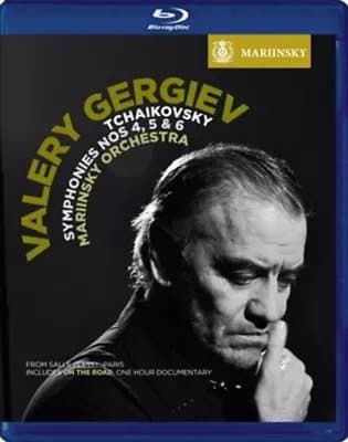Tchaikovsky: Symphonies Nos. 4, 5 and 6 (Gergiev)  (2017) Valery Gergiev Blu-Ray Pre-Owned