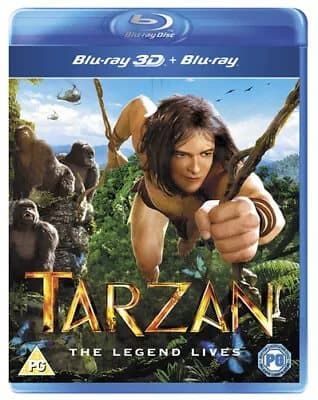 Tarzan  (2014) Reinhard Klooss cert PG  Blu-Ray Pre-Owned