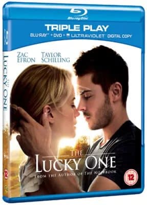 The Lucky One (2012) Zac Efron, Apted (DIR) cert 12 2 discs Blu-Ray Pre-Owned