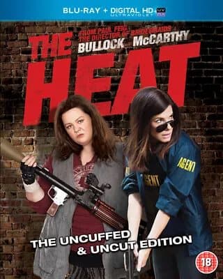 The Heat  (2013) Sandra Bullock, Feig (DIR) cert 18  Blu-Ray Pre-Owned