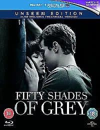Fifty Shades of Grey - The Unseen Edition  (2015) Jamie Dornan, Blu-Ray Pre-Owned