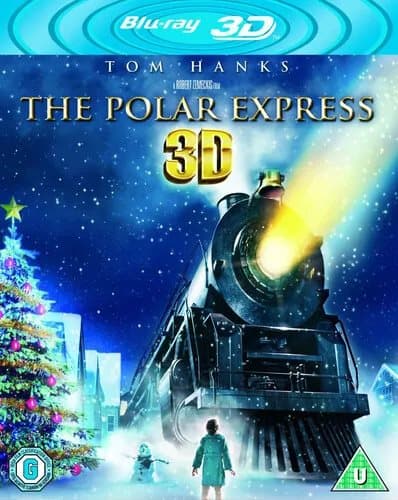 The Polar Express  (2011) Robert Zemeckis cert U 3 discs  Blu-Ray Pre-Owned