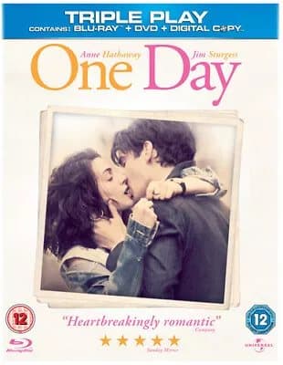 One Day  (2012) Anne Hathaway, Scherfig (DIR) cert 12 2 discs  Blu-Ray Pre-Owned