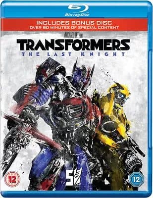 Transformers - The Last Knight  (2017) Mark Wahlberg, Bay (DIR) cert 12 Blu-Ray Pre-Owned