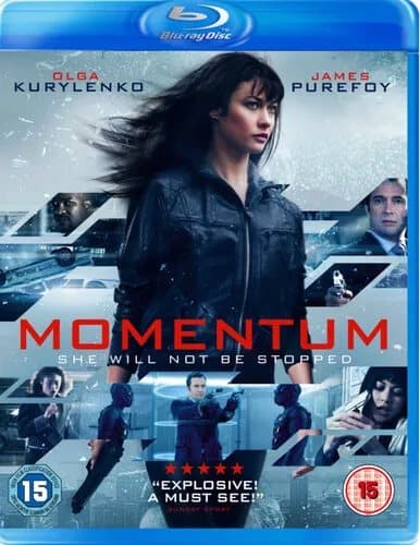 Momentum  (2016) Olga Kurylenko, Campanelli (DIR) cert 15  Blu-Ray Pre-Owned