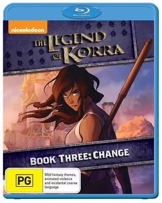The Legend of Korra: Book Three - Change  (2014) Michael Dante DiMartino Blu-Ray Pre-Owned