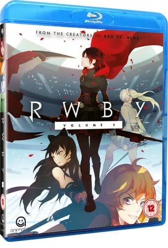 RWBY: Volume 3  (2016) Monty Oum cert 12  Blu-Ray Pre-Owned