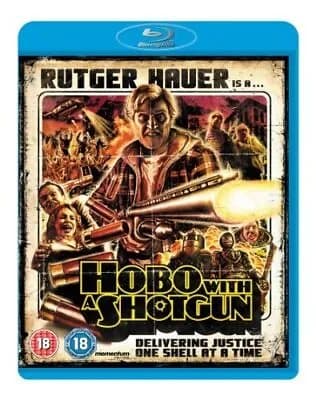 Hobo With a Shotgun (2011) Rutger Hauer, Eisener (DIR) cert 18 Blu-Ray Pre-Owned