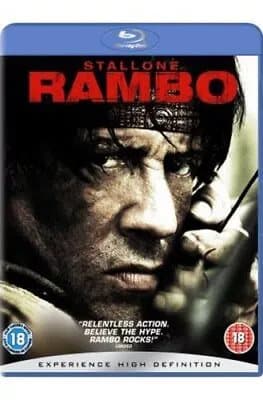 Rambo  (2008) Sylvester Stallone cert 18  Blu-Ray Pre-Owned
