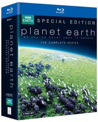 Planet Earth (2010) David Attenborough cert E 6 discs Blu-Ray Pre-Owned