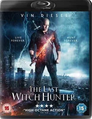 The Last Witch Hunter  (2016) Vin Diesel, Eisner (DIR) cert 15 Blu-Ray Pre-Owned