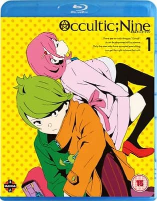 Occultic;nine: Volume 1  (2018) Chiyomaru Shikura cert 15 2 discs Blu-Ray Pre-Owned