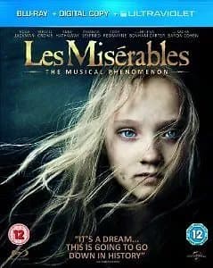 Les Misérables  (2013) Anne Hathaway, Hooper (DIR) cert 12  Blu-Ray Pre-Owned
