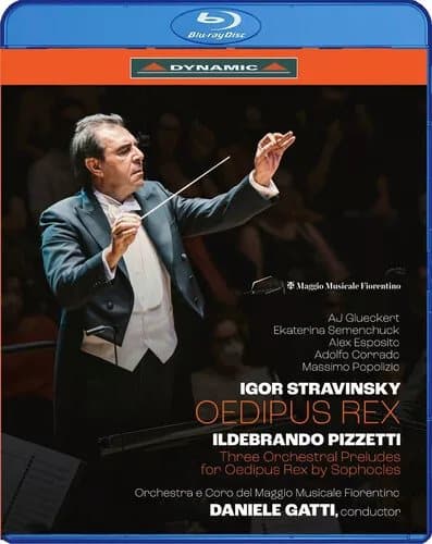 Igor Stravinsky: Oedipus Rex/Ildebrando Pizzetti: Three…  (2023) cert Blu-Ray Pre-Owned