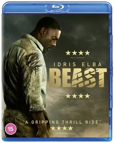 Beast  (2022) Idris Elba, Kormakur (DIR) cert 15  Blu-Ray Pre-Owned