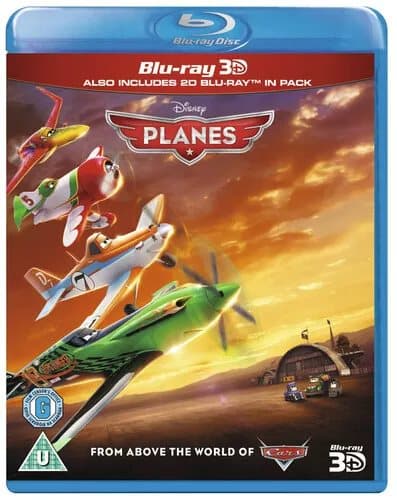 Planes  (2013) Klay Hall cert U 2 discs  Blu-Ray Pre-Owned