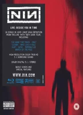 Nine Inch Nails: Beside You in Time  (2008) cert 15  Blu-Ray Pre-Owned