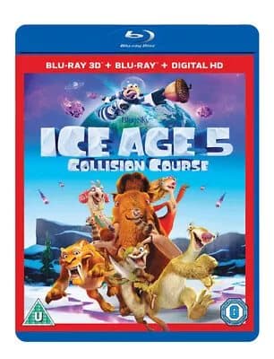 Ice Age: Collision Course (2016) Mike Thurmeier cert U 2 discs Blu-Ray Pre-Owned