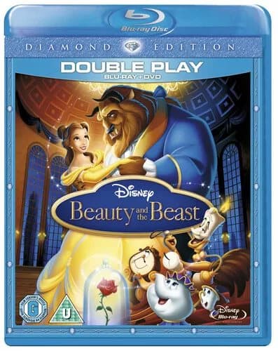 Beauty and the Beast (Disney)  (2010) Gary Trousdale cert U 2 discs Blu-Ray Pre-Owned