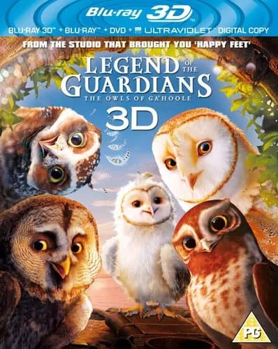 Legend of the Guardians - The Owls of Ga’Hoole (2012) Zack Snyder cert Blu-Ray Pre-Owned