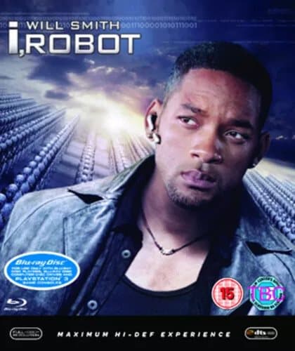 I, Robot  (2008) Will Smith, Proyas (DIR) cert 15  Blu-Ray Pre-Owned