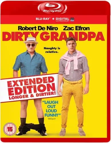 Dirty Grandpa: Extended Edition - Longer and Dirtier  (2016) Robert De Blu-Ray Pre-Owned