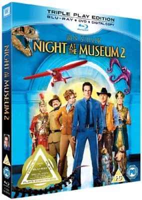 Night at the Museum 2 (2009) Amy Adams, Levy (DIR) cert PG 2 discs Blu-Ray Pre-Owned