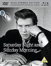Saturday Night and Sunday Morning DVD (2011) Albert Finney, Reisz (DIR) cert PG Blu-Ray Pre-Owned