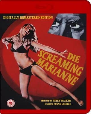 Die Screaming Marianne  (2017) Susan George, Walker (DIR) cert 15 Blu-Ray Pre-Owned