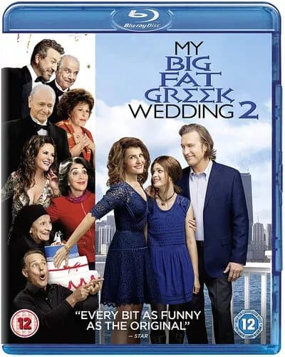 My Big Fat Greek Wedding 2  (2016) Nia Vardalos, Jones (DIR) cert 12 Blu-Ray Pre-Owned