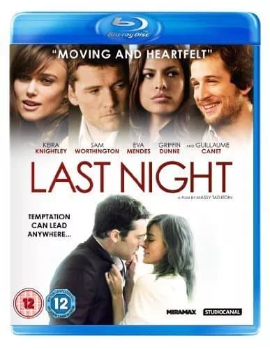 Last Night  (2011) Keira Knightley, Tadjedin (DIR) cert 12  Blu-Ray Pre-Owned