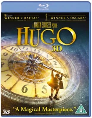 Hugo (2012) Frances de la Tour, Scorsese (DIR) cert U Blu-Ray Pre-Owned