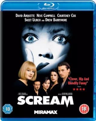 Scream  (2011) David Arquette, Craven (DIR) cert 18  Blu-Ray Pre-Owned