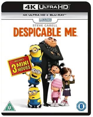Despicable Me  (2017) Pierre Coffin cert U 2 discs  Blu-Ray Pre-Owned