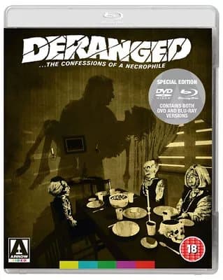 Deranged…The Confessions of a Necrophile  (2013) Roberts Blossom, Blu-Ray Pre-Owned