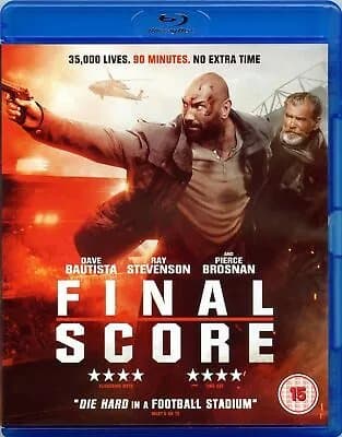 Final Score  (2018) Dave Bautista, Mann (DIR) cert 15  Blu-Ray Pre-Owned