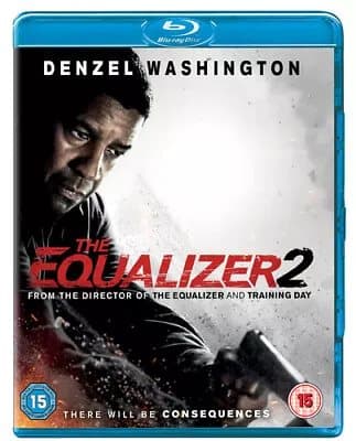 The Equalizer 2  (2018) Denzel Washington, Lindheim (DIR) cert 15 Blu-Ray Pre-Owned