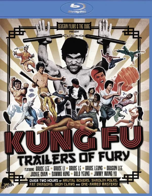 Kung Fu Trailers Of Fury    Blu-Ray Pre-Owned