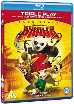 Kung Fu Panda 2  (2011) Jennifer Yuh cert PG 2 discs  Blu-Ray Pre-Owned