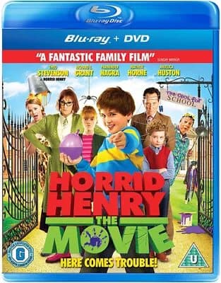 Horrid Henry: The Movie  (2011) Richard E. Grant, Moore (DIR) cert U 2 Blu-Ray Pre-Owned
