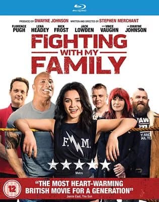 Fighting With My Family  (2019) Florence Pugh, Merchant (DIR) cert 12 Blu-Ray Pre-Owned