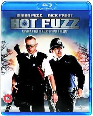 Hot Fuzz  (2009) Simon Pegg, Wright (DIR) cert 18  Blu-Ray Pre-Owned